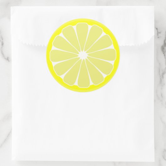 Autocollants de citron (Sac)