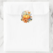 Autocollants de citrouille d'automne (Sac)