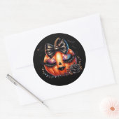 Autocollants de citrouille d'Halloween (Enveloppe)