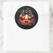 Autocollants de citrouille d'Halloween (Sac)