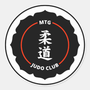 Autocollants de club de judo de MTG (6-pack)
