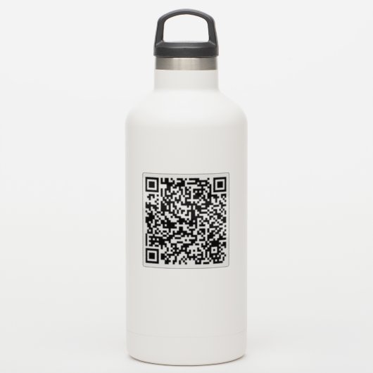 Autocollants de code Qr effacés personnalisés (Gourde)