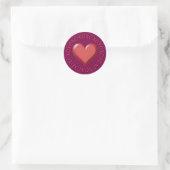 Autocollants de coeur XOXO (Sac)