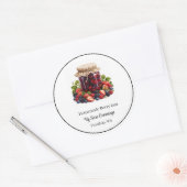 Autocollants de Confiture de Fruits Maison (Enveloppe)
