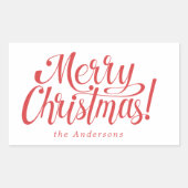 Autocollants de costume de Noël moderne (Devant)