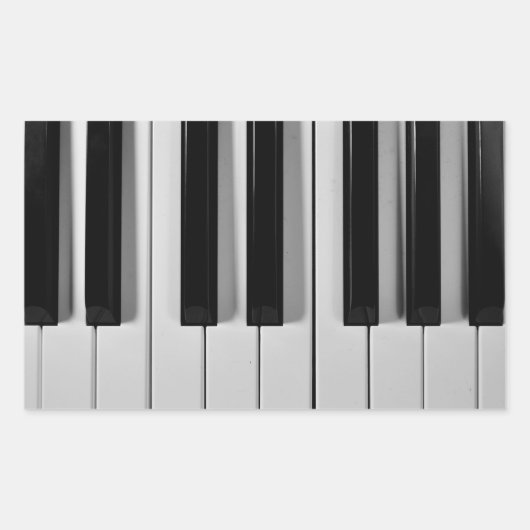Autocollants de coutume de clavier de piano (Devant)
