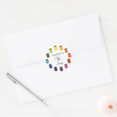 Autocollants de couture personnalisés (Enveloppe)