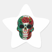 Autocollants de crâne mexicains Cinco de Mayo (Devant)