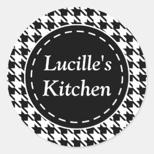 Autocollants de cuisine personnalisés à carreaux h
