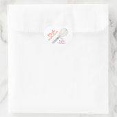 Autocollants de cuisson fabriqués avec amour étiqu (Sac)