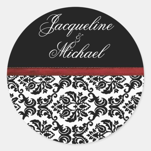 Autocollants de ~ de damassé (Devant)