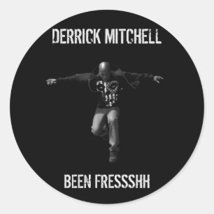 Autocollants de Derrick Mitchell Fressshh
