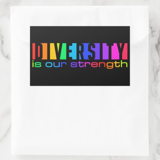 Autocollants de diversité (Sac)