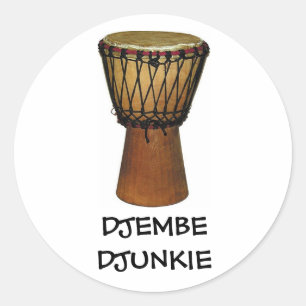 Autocollants de DJEMBE DJUNKIE