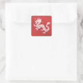 autocollants de dragon rouge (Sac)