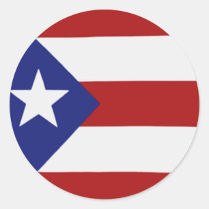 Autocollants de drapeau de Porto Rico