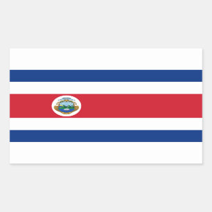 Autocollants de drapeau de Rican de côte