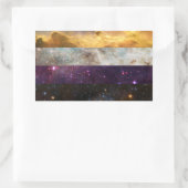 Autocollants de drapeau nébuleuse non binaires (Sac)