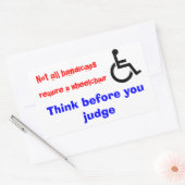 autocollants de fauteuil roulant (Enveloppe)