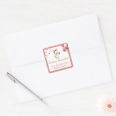 Autocollants de faveur à thème cerise (Enveloppe)
