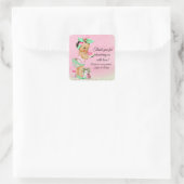 Autocollants de Faveur de Baby Shower Pastèque (Sac)