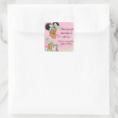 Autocollants de Faveur de Baby Shower Pastèque (Sac)
