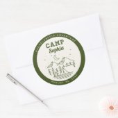 Autocollants de faveur de tour de camping-caravane (Enveloppe)