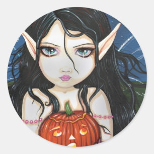Autocollants de fée Halloween gothiques par Molly