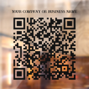 Autocollants de fenêtre d'entreprise