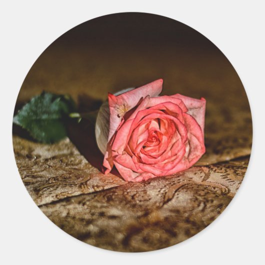 Autocollants de fermeture rose (Devant)