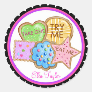 Autocollants de fête d'anniversaire du pays des