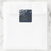 Autocollants de fête d'anniversaire Sweet 16 Denim (Sac)