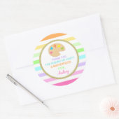 Autocollants de fête d'art, autocollants de fête d (Enveloppe)