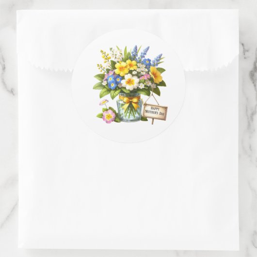 Autocollants de Fête des Mères (Sac)
