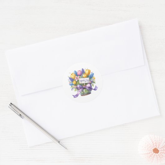 Autocollants de Fête des Mères (Enveloppe)