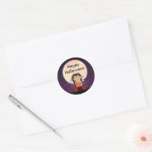Autocollants de fête d'Halloween de petit vampire  (Enveloppe)