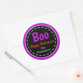 Autocollants de fête Halloween sur le thème de 'Tr (Enveloppe)