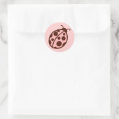 Autocollants de fête pour coccinelle rose mignonne (Sac)