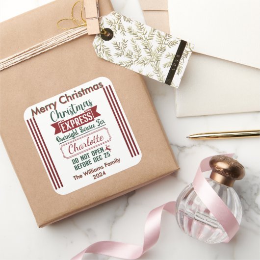 Autocollants de fête pour un Noël coloré (Cadeaux)