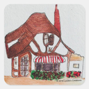 Autocollants de feuille de logo de Tuck Box