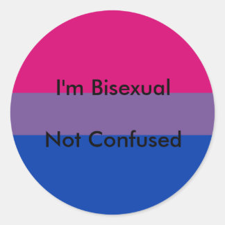 Autocollants de fierté bisexuel