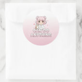 Autocollants de fille mignonne (Sac)