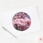 Autocollants de fleurs de cerisier roses de printe (Enveloppe)