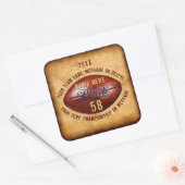 Autocollants de football rustiques les plus cool a (Enveloppe)