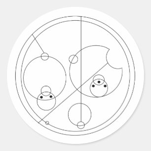 Autocollants de Gallifreyan je t'aime
