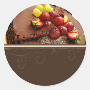 Autocollants de gâteau de mariage/boulangers/chef