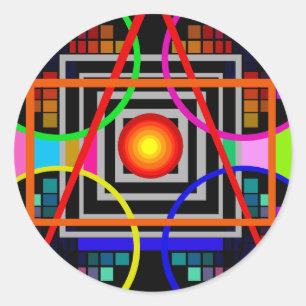 Autocollants de Geometrics