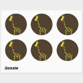 Autocollants de girafe (Feuille)