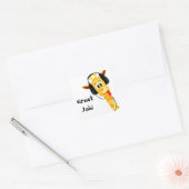 Autocollants de girafe mignons (Enveloppe)