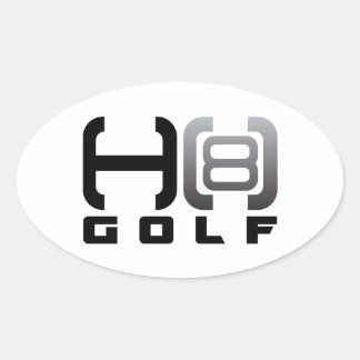 Autocollants de golf détesté
